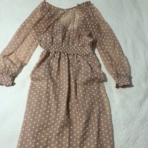 Embroidered floral dress